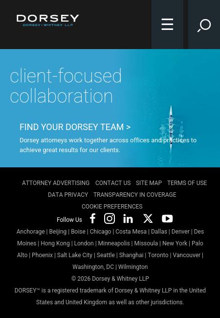 Dorsey & Whitney - Minneapolis MN Lawyers