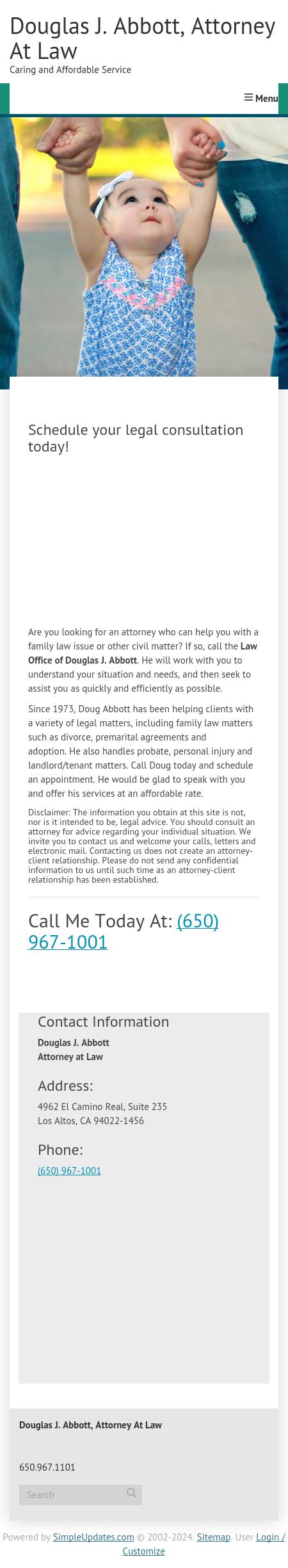 Douglas J. Abbott Attorney At Law - Los Altos CA Lawyers