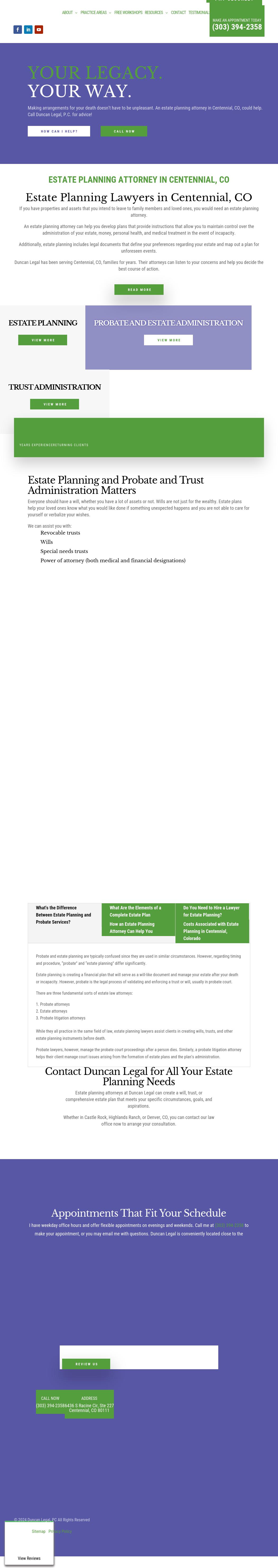 Duncan Legal, PC - Centennial CO Lawyers