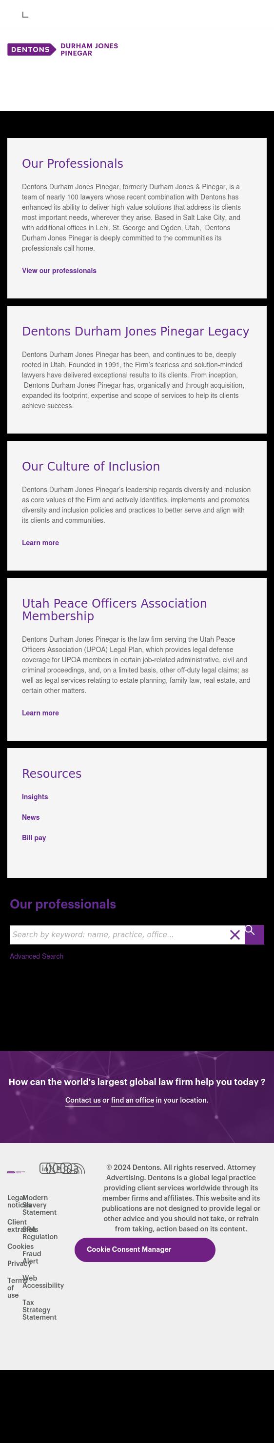 Durham Jones & Pinegar - Salt Lake City UT Lawyers