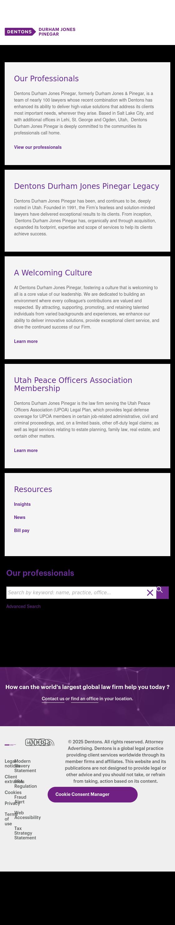 Durham Jones & Pinegar - Salt Lake City UT Lawyers