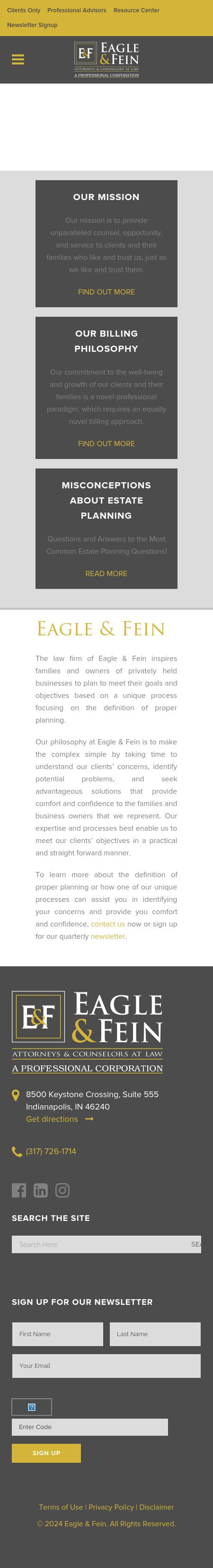 Eagle & Fein - Indianapolis IN Lawyers