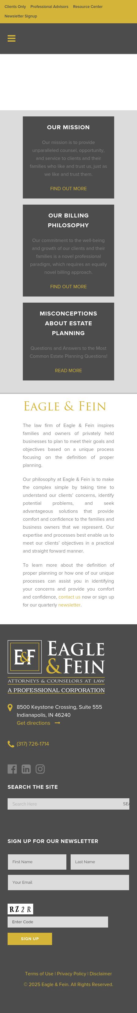 Eagle & Fein - Indianapolis IN Lawyers