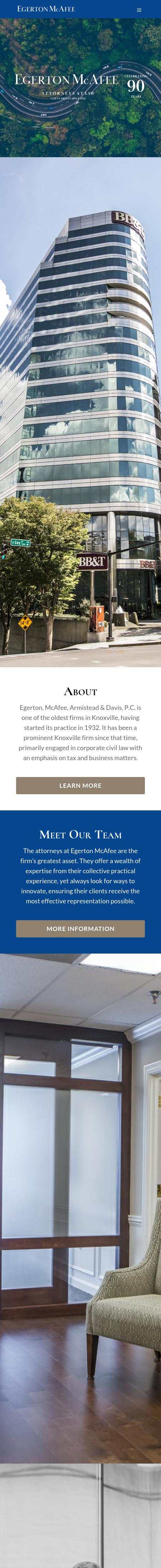 Egerton McAfee Armistead & Davis PC - Knoxville TN Lawyers
