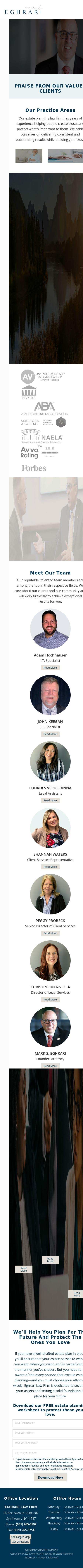 Eghrari Wealth Training Law Firm - Smithtown NY Lawyers