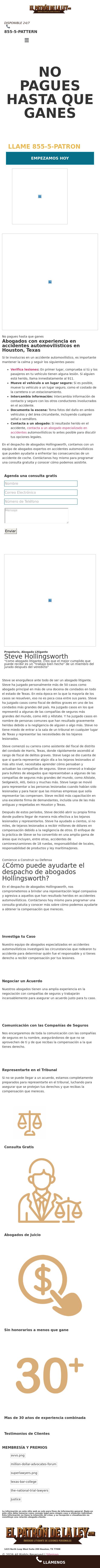 El Patron de La Ley - Houston TX Lawyers