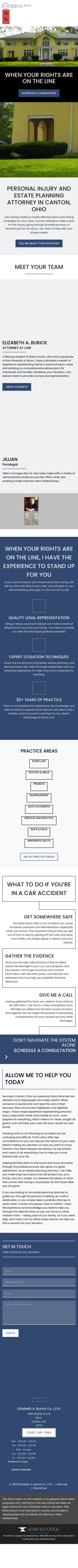 Elizabeth A Burick Company - Canton OH Lawyers