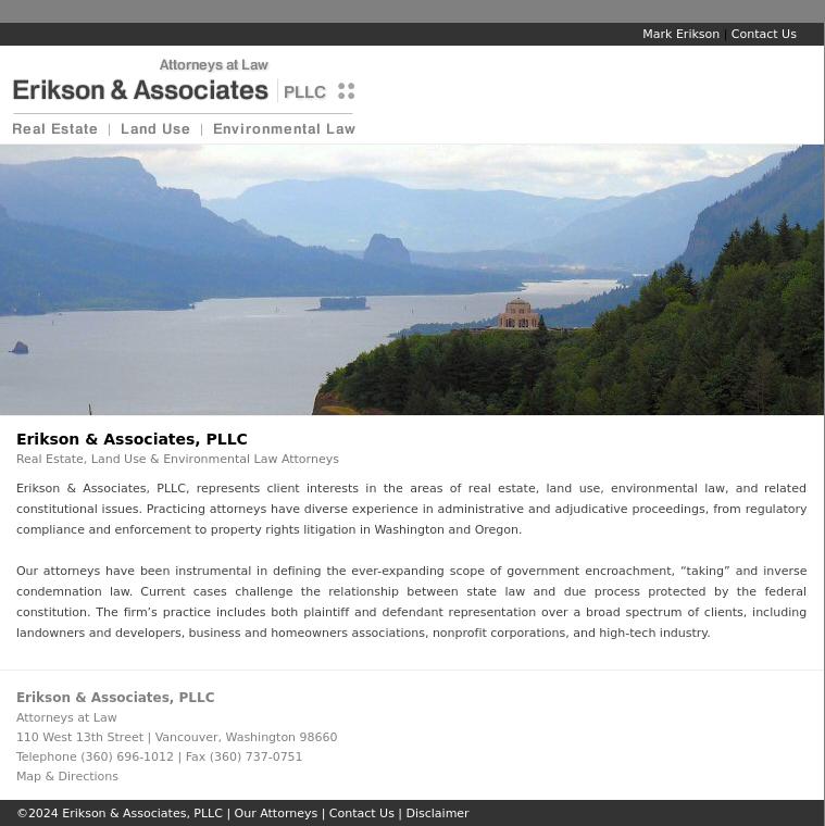 Erikson & Associates, PLLC - Vancouver WA Lawyers