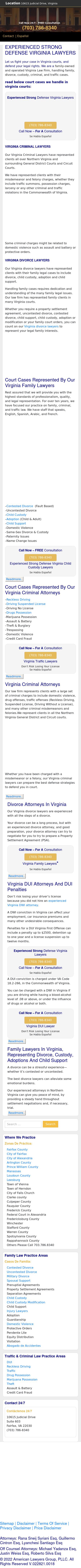 American Lawyers Group - Fairfax VA Lawyers