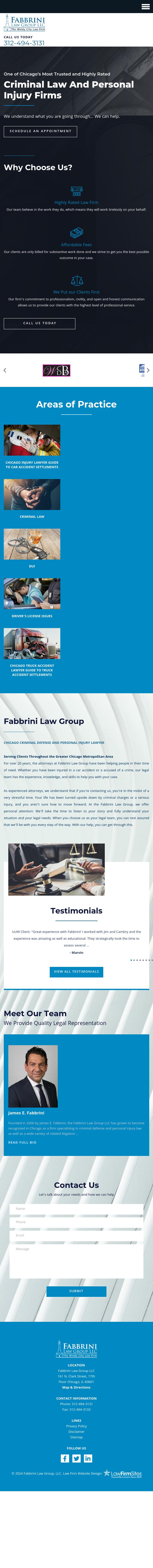Fabbrini Law Group LLC - Chicago IL Lawyers