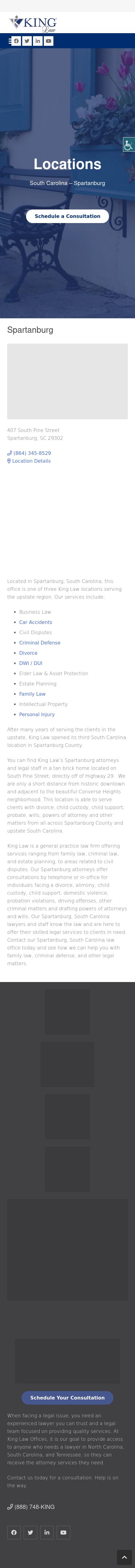 King Law - Spartanburg SC Lawyers