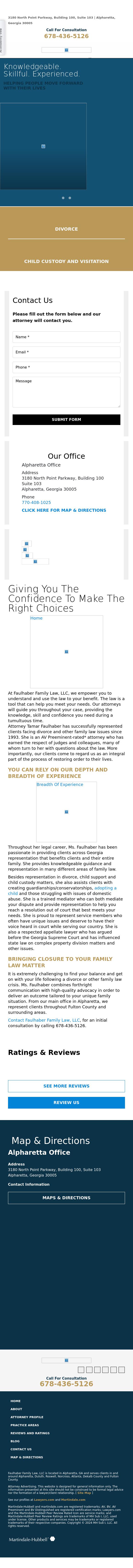Faulhaber Family Law, LLC - Alpharetta GA Lawyers