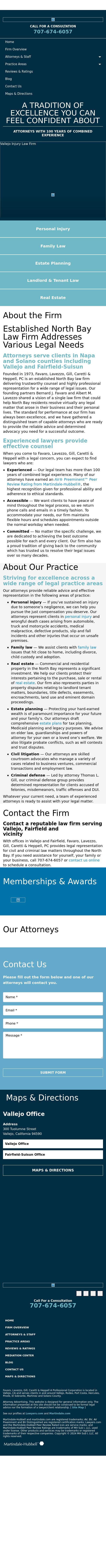 Favaro Lavezzo Gill Caretti & Heppell - Vallejo CA Lawyers