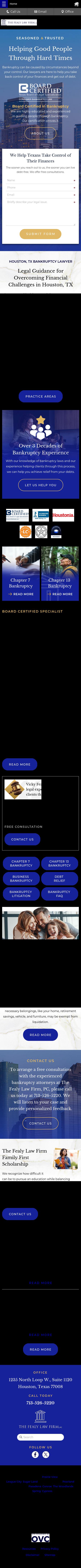 Fealy Law Firm, P.C. - Houston TX Lawyers