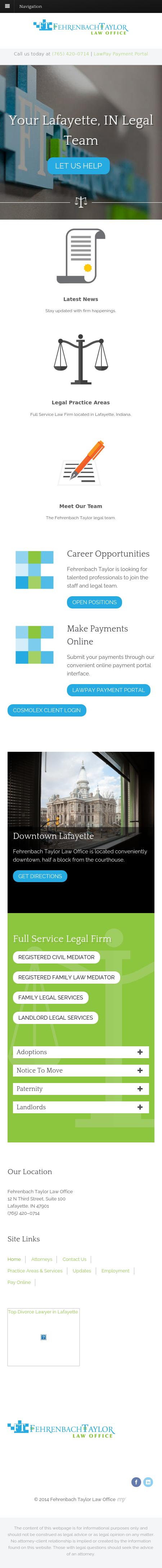 Fehrenbach Taylor Law Office - Lafayette IN Lawyers