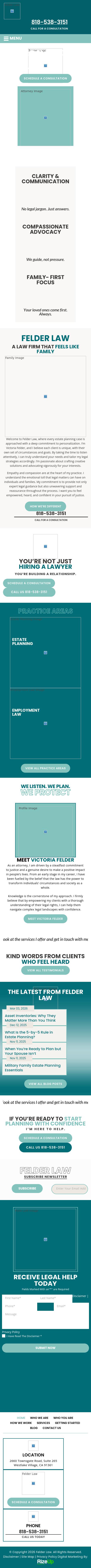 Felder Law - Westlake Village CA Lawyers