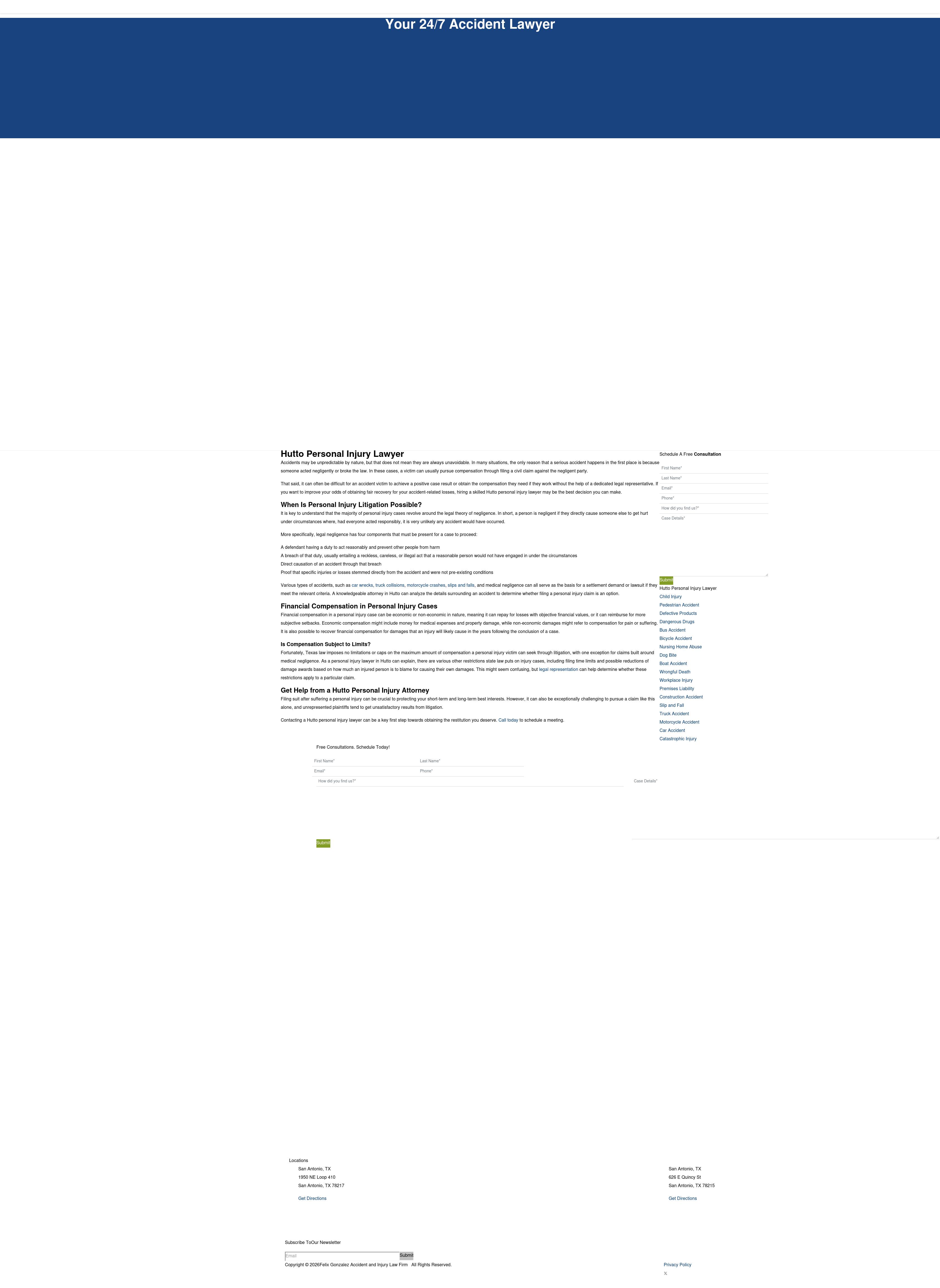 Felix Gonzalez  - Hutto TX Lawyers