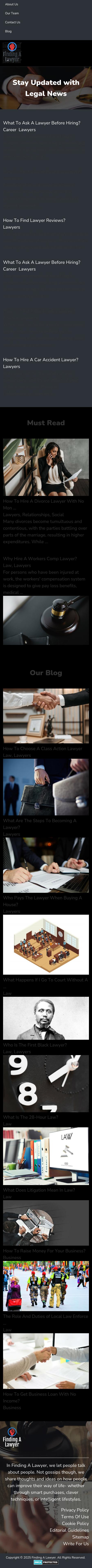 Finding A Lawyer - Los Angeles CA Lawyers