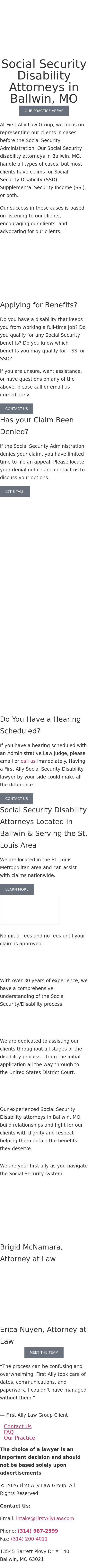 First Ally Law Group - Ballwin MO Lawyers