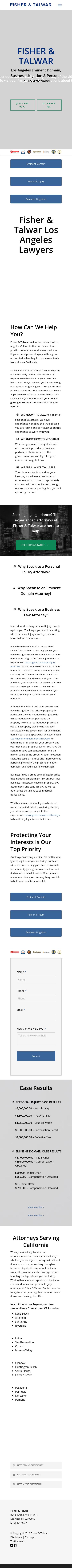 Fisher & Talwar - Los Angeles CA Lawyers