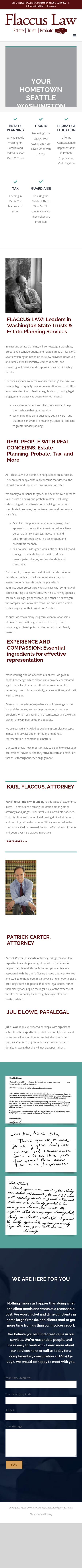 Flaccus Law - Seattle WA Lawyers