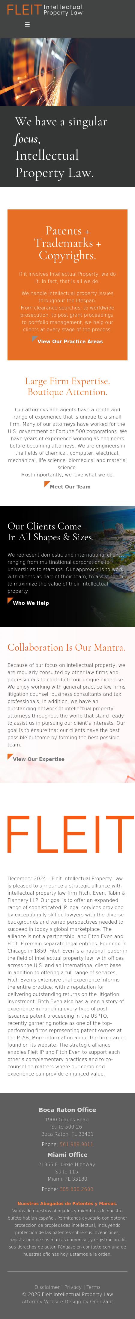 Fleit Intellectual Property Law - Miami FL Lawyers
