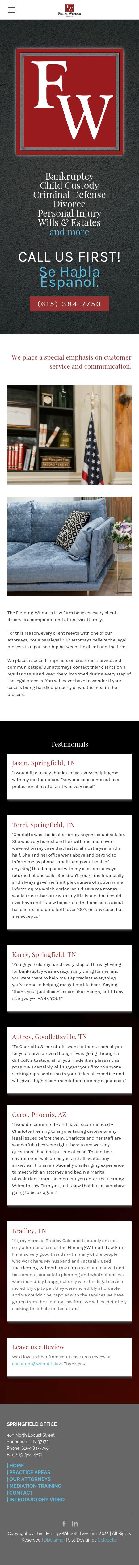 Fleming Law Firm & Mediation Ctr - Goodlettsville TN Lawyers