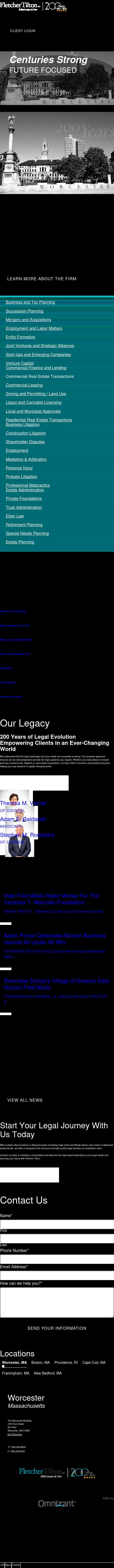 Fletcher Tilton PC - New Bedford MA Lawyers