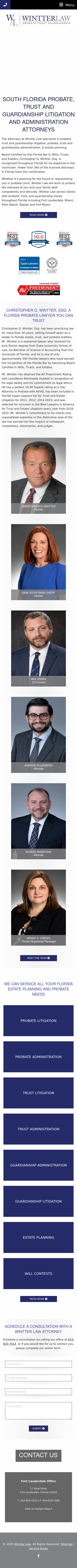 Wintter & Associates, P.A. - Hollywood FL Lawyers