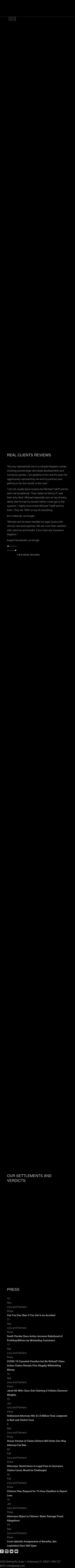 Levy & Partners, Trial Lawyers - Hollywood FL Lawyers