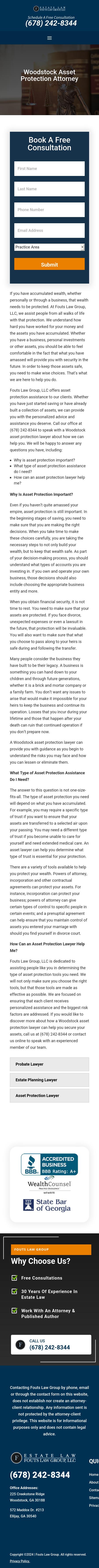 Fouts Law Group, LLC - Woodstock GA Lawyers