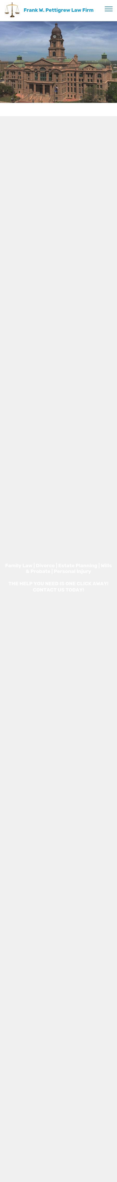 Frank Pettigrew Law Firm - Grand Prairie TX Lawyers