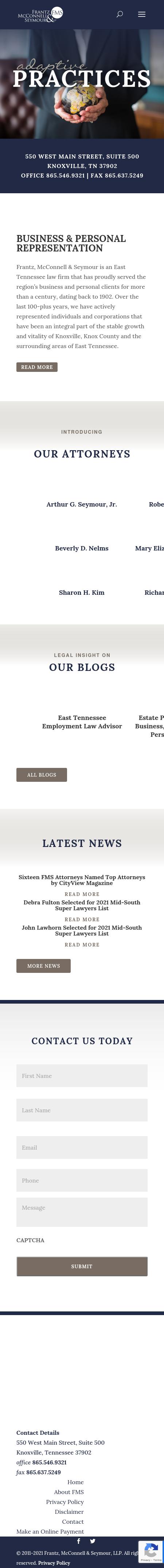 Frantz, McConnell & Seymour, LLP - Knoxville TN Lawyers