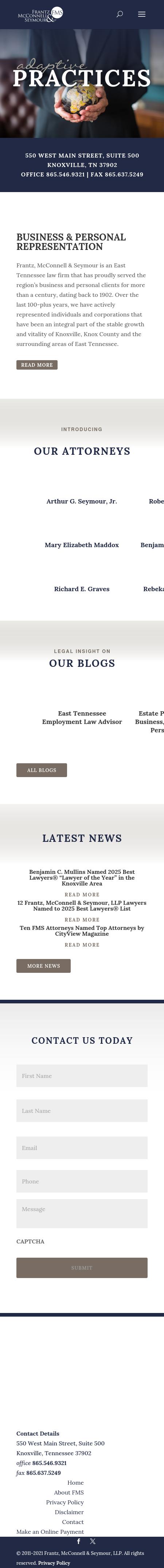 Frantz, McConnell & Seymour, LLP - Knoxville TN Lawyers