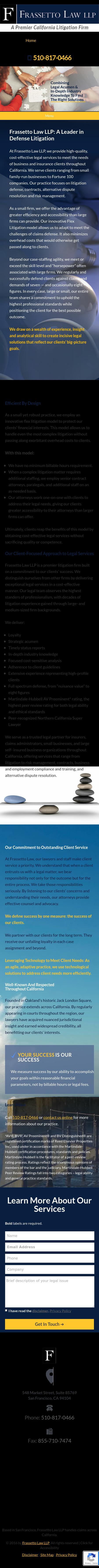 Frassetto Law LLP - Oakland CA Lawyers