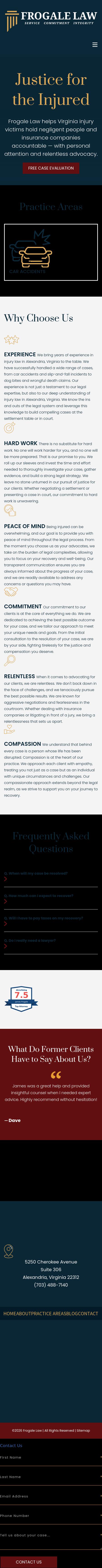 Frogale Law - Alexandria VA Lawyers