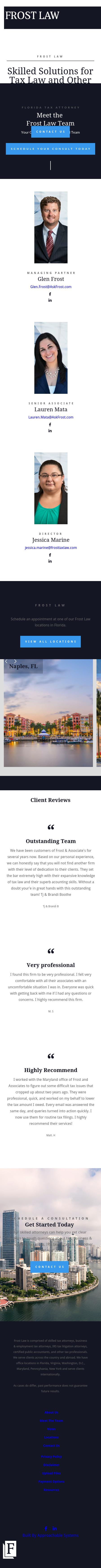 Frost Law - Naples FL Lawyers