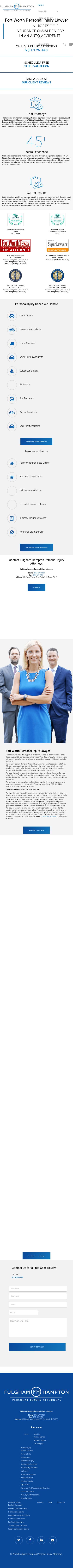 Fulgham Hampton Law Group - Fort Worth TX Lawyers