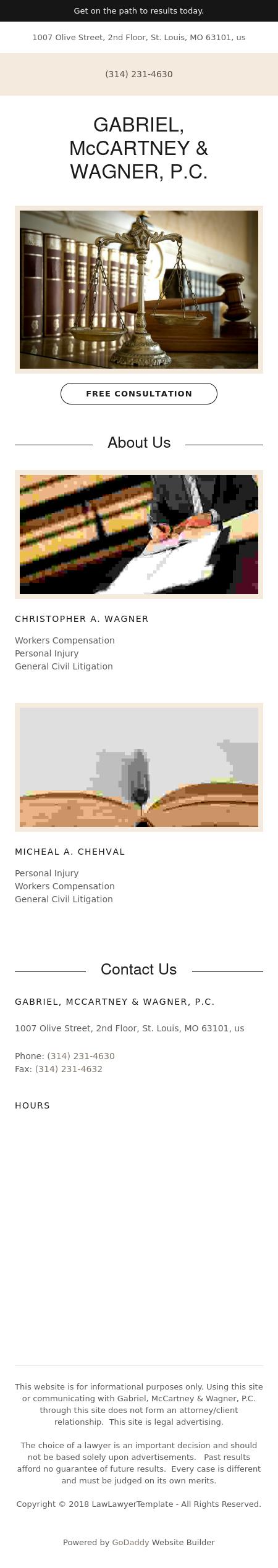 Gabriel, McCartney & Wagner P.C. - Saint Louis MO Lawyers