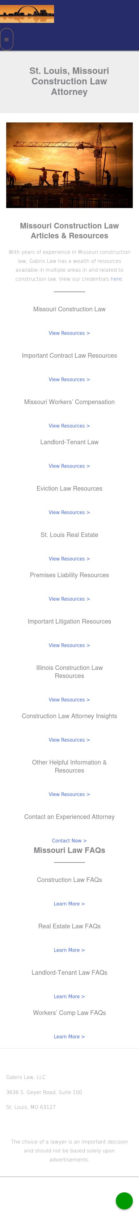 Gabris Law, LLC - Saint Louis MO Lawyers