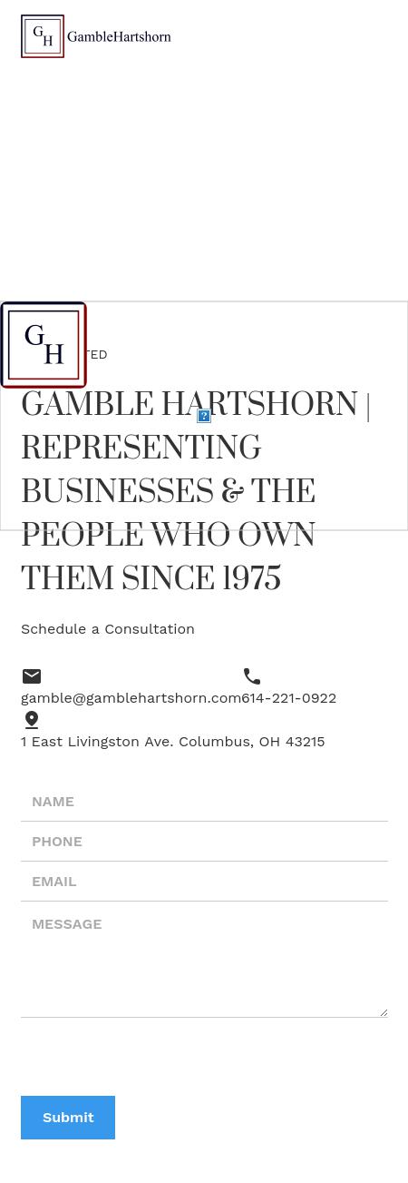 Gamble Hartshorn, LLC - Columbus OH Lawyers