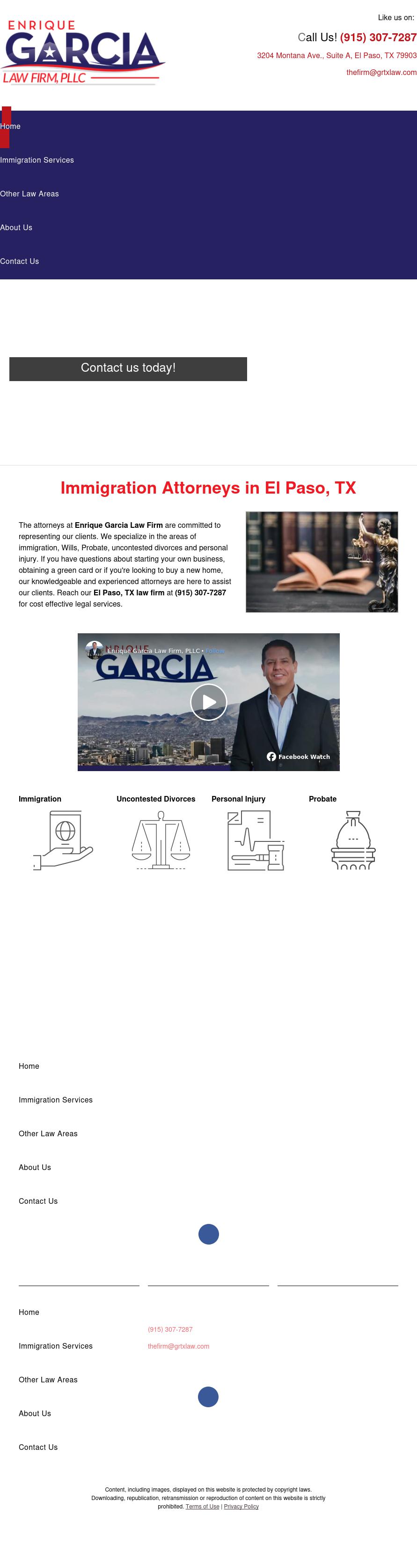 Garcia & Rebe Law Firm PLLC - El Paso TX Lawyers