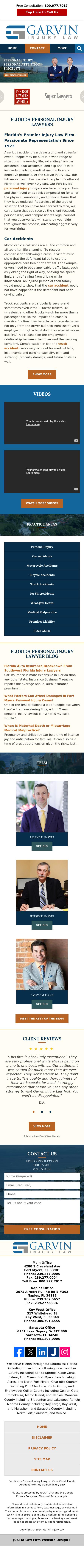 Garvin Law Firm - Naples FL Lawyers