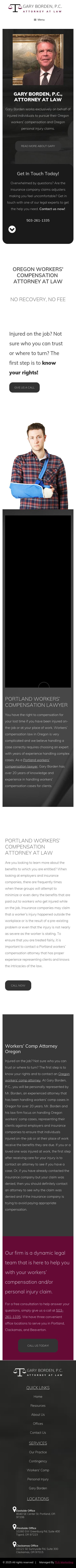 Gary Borden - Portland OR Lawyers