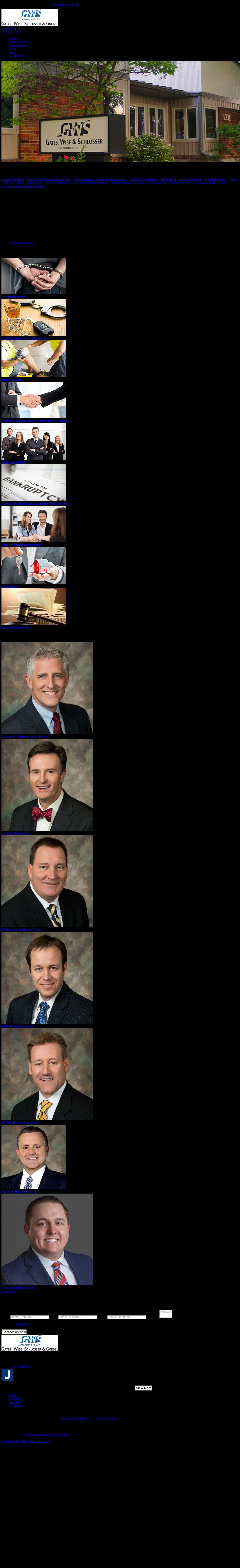 Gates, Wise & Schlosser, PC - Springfield IL Lawyers