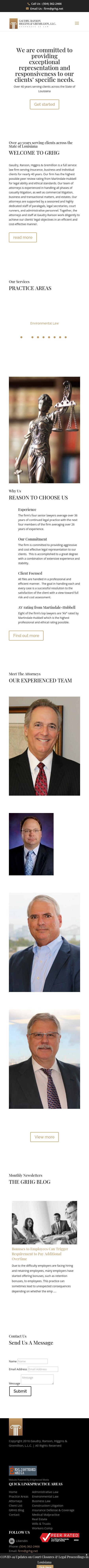Gaudry Ranson Higgins & Gremillion LLC - Gretna LA Lawyers