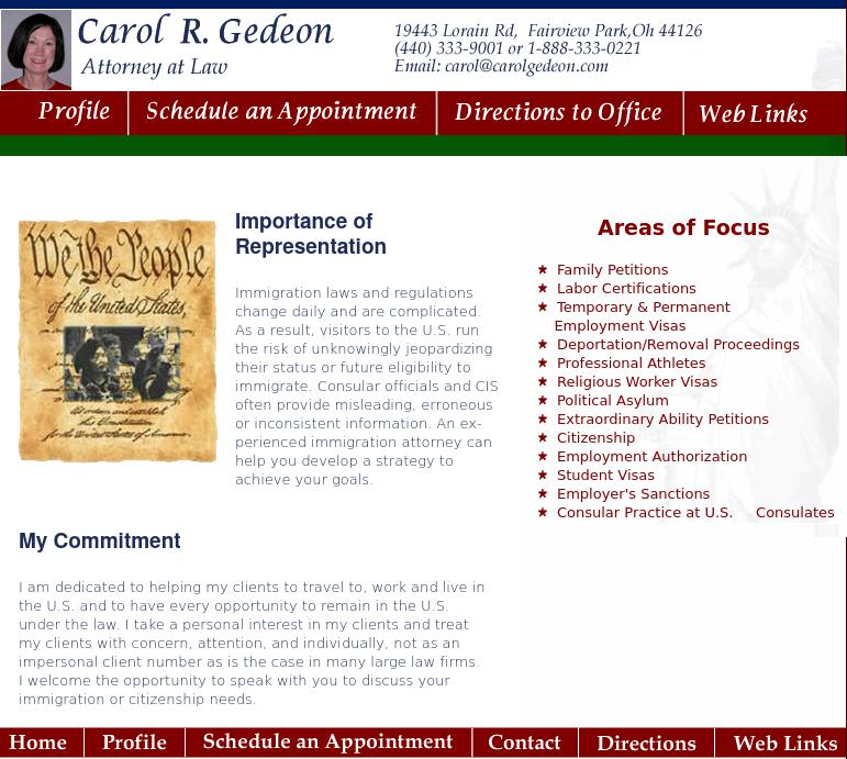 Gedeon, Carol R - Cleveland OH Lawyers