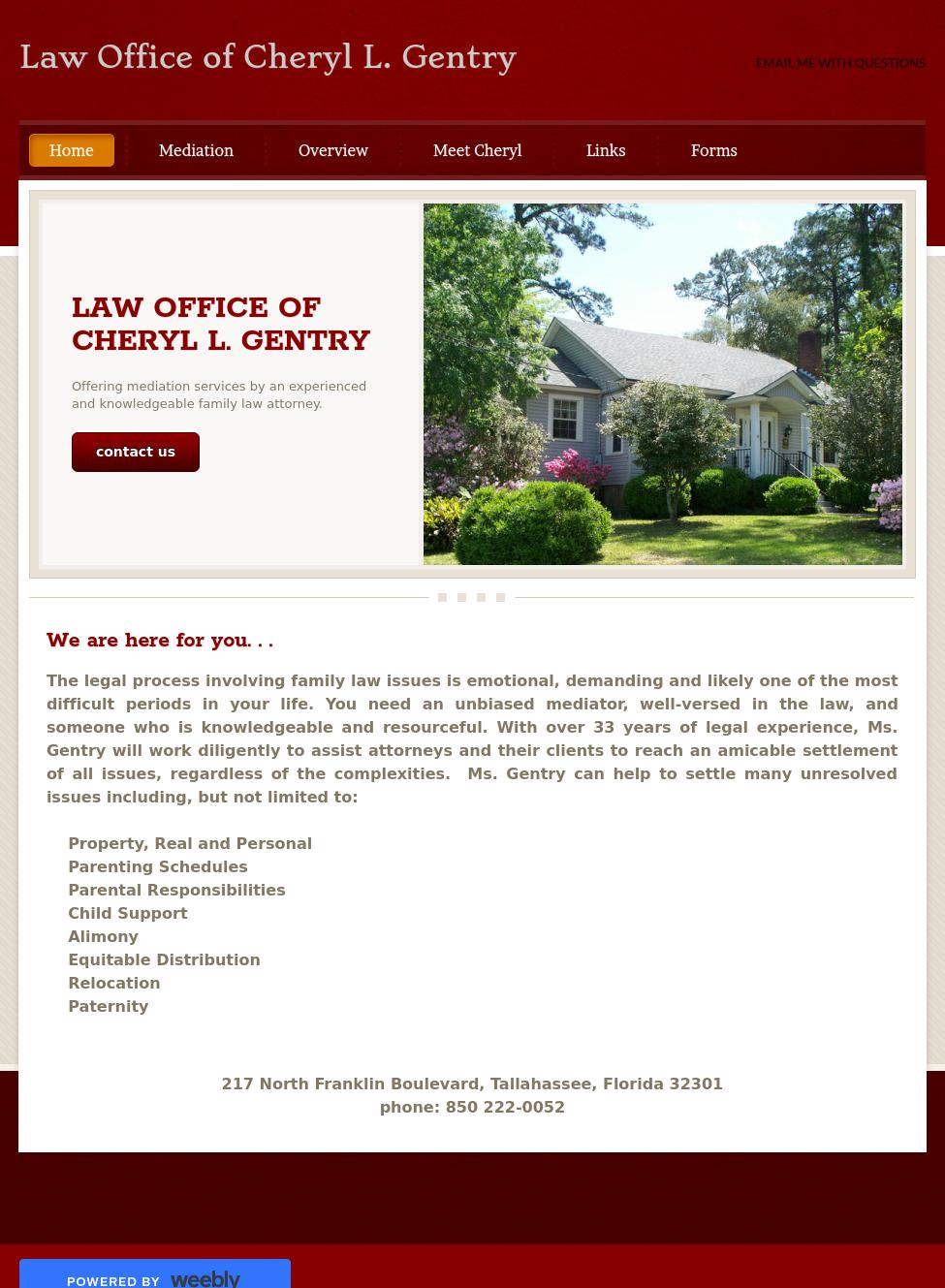 Gentry Cheryl L PA - Tallahassee FL Lawyers