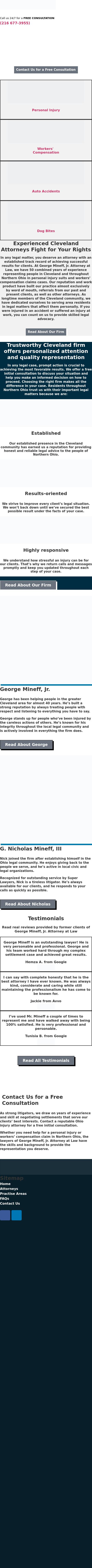 George Mineff, Jr., Attorney At Law - Cleveland OH Lawyers