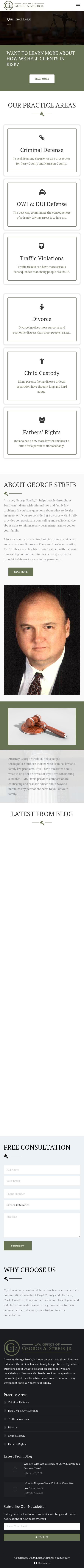 George Streib, Jr., Attorney & Counselor at Law - New Albany IN Lawyers
